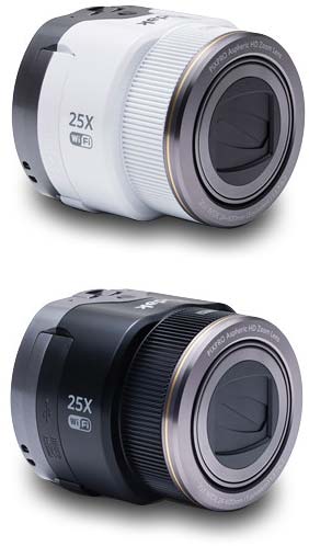 На фото камера-объектив PIXPRO SL25 SMART LENS