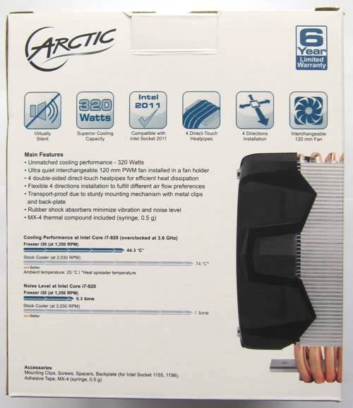 Упаковка ARCTIC Freezer i30, фото 3