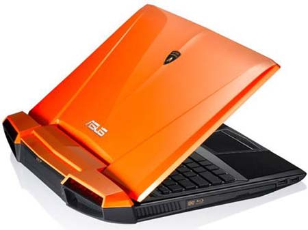 Гоночный ноутбук ASUS Lamborghini VX7