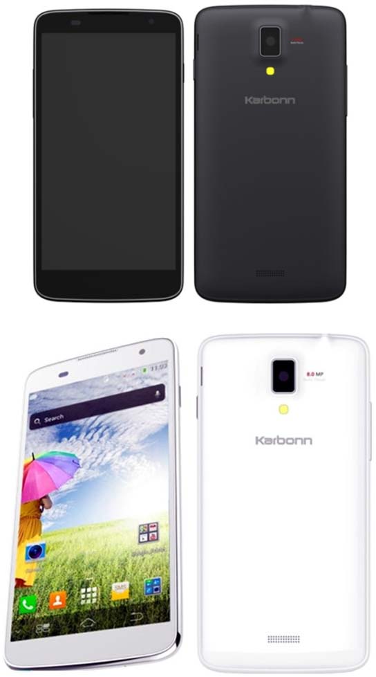 Titanium S5+ - новый смартфон от Karbonn