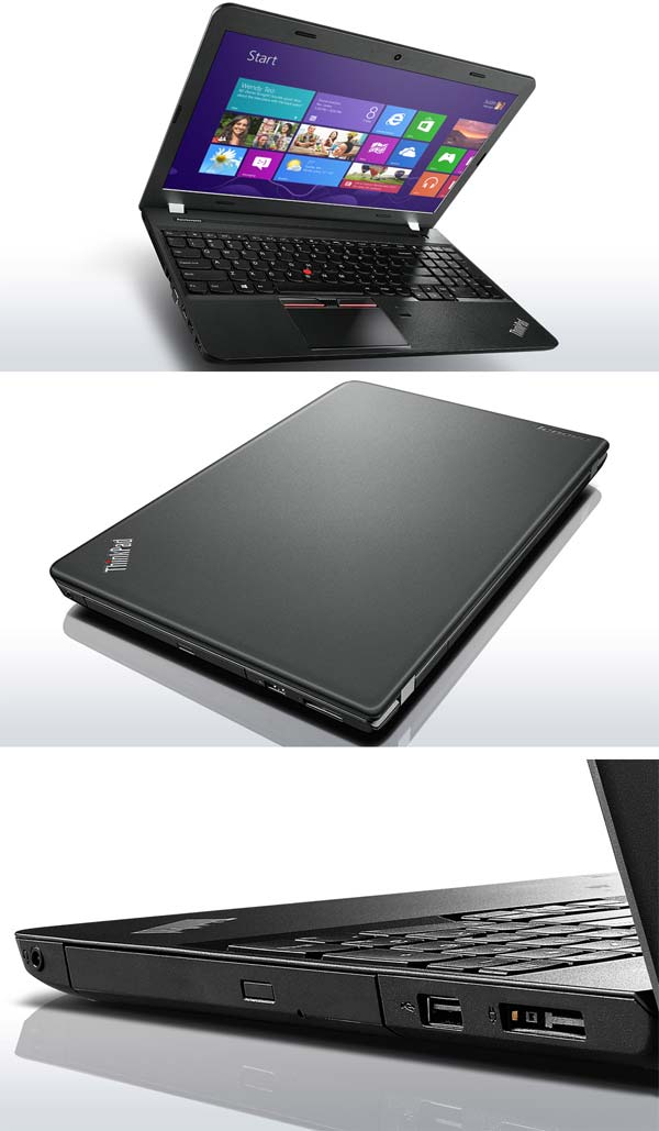 На фото ноутбук ThinkPad E550 от Lenovo