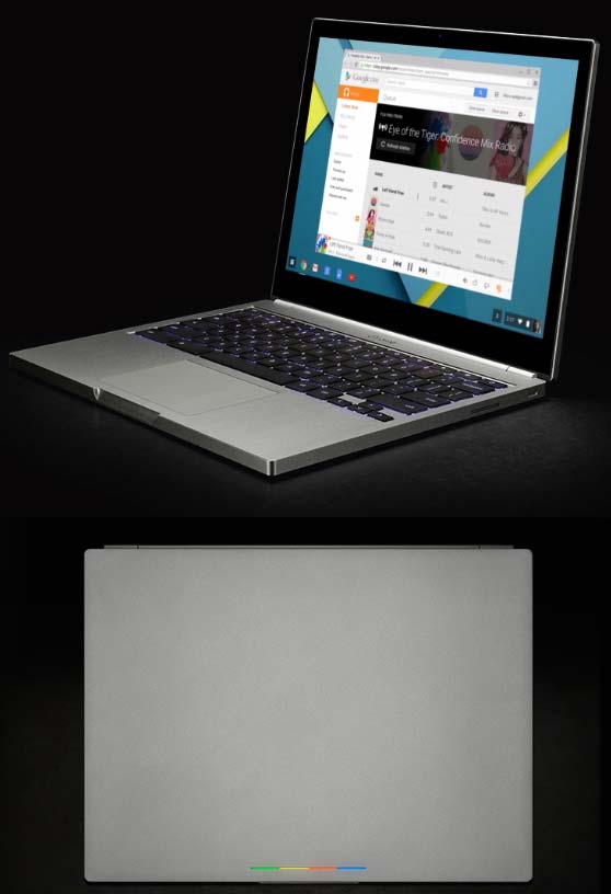 На фото аппарат Chromebook Pixel