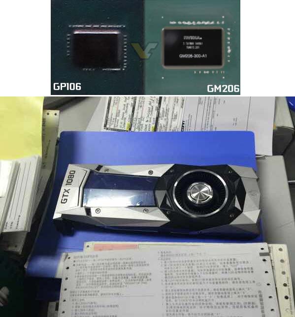 Nvidia GP106 (Pascal) и кулер GeForce GTX 1080